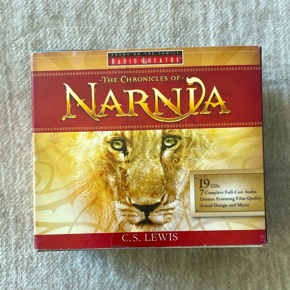 The complete Chronicles of Narnia cd audio books